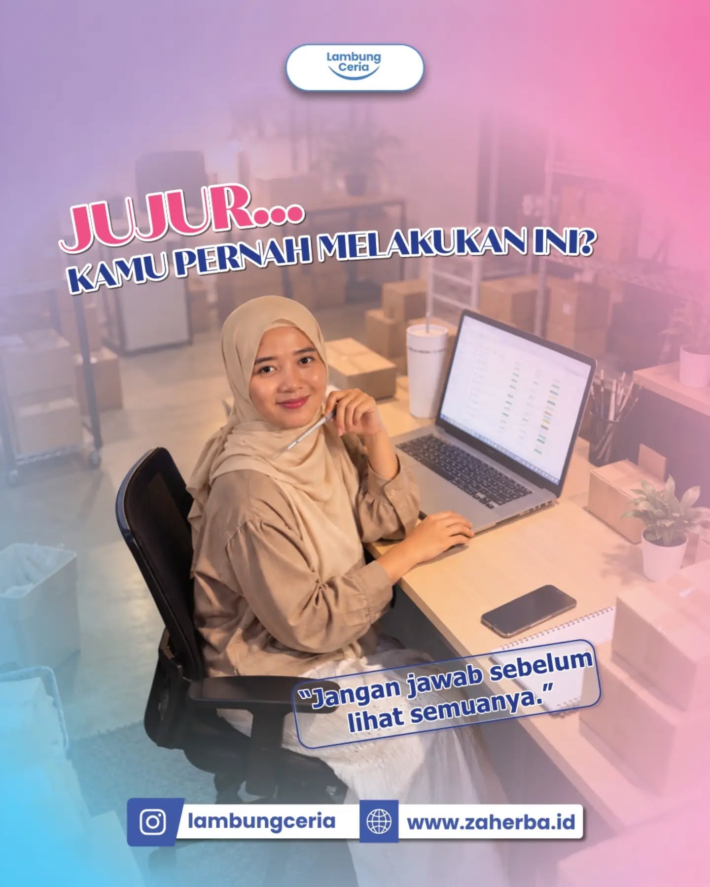 Kadang kita lebih cepat sadar kalau HP lowbat daripada sadar kalau tubuh sendiri butuh perhatian. 
Padahal tubuh juga pu