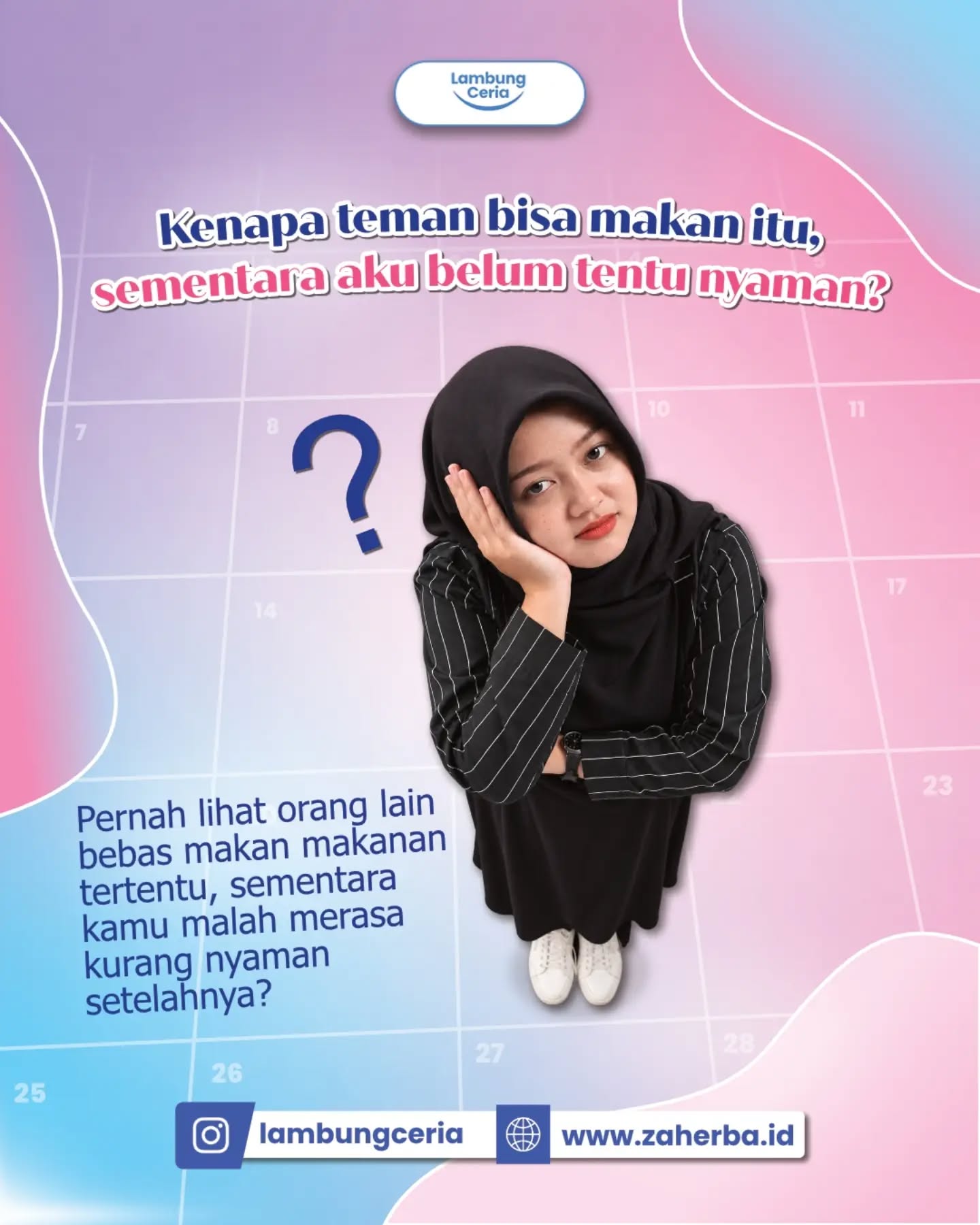 Pernah nggak, lihat teman makan sesuatu dengan santai…
sementara kamu baru lihat saja sudah mikir, “Kayaknya aku nggak c