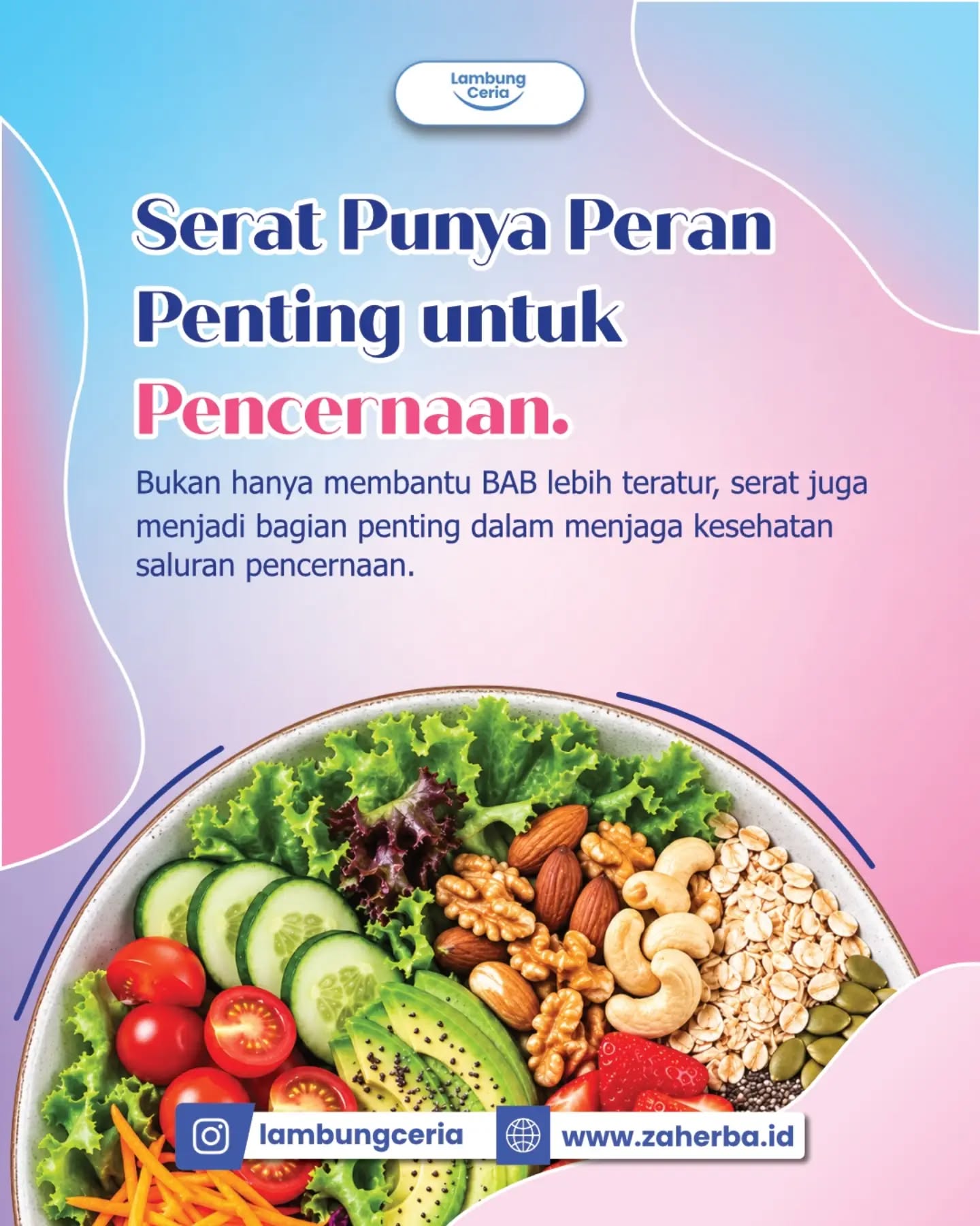 Serat sering kali baru diperhatikan ketika BAB mulai tidak lancar. Padahal, perannya dalam menjaga kesehatan pencernaan 