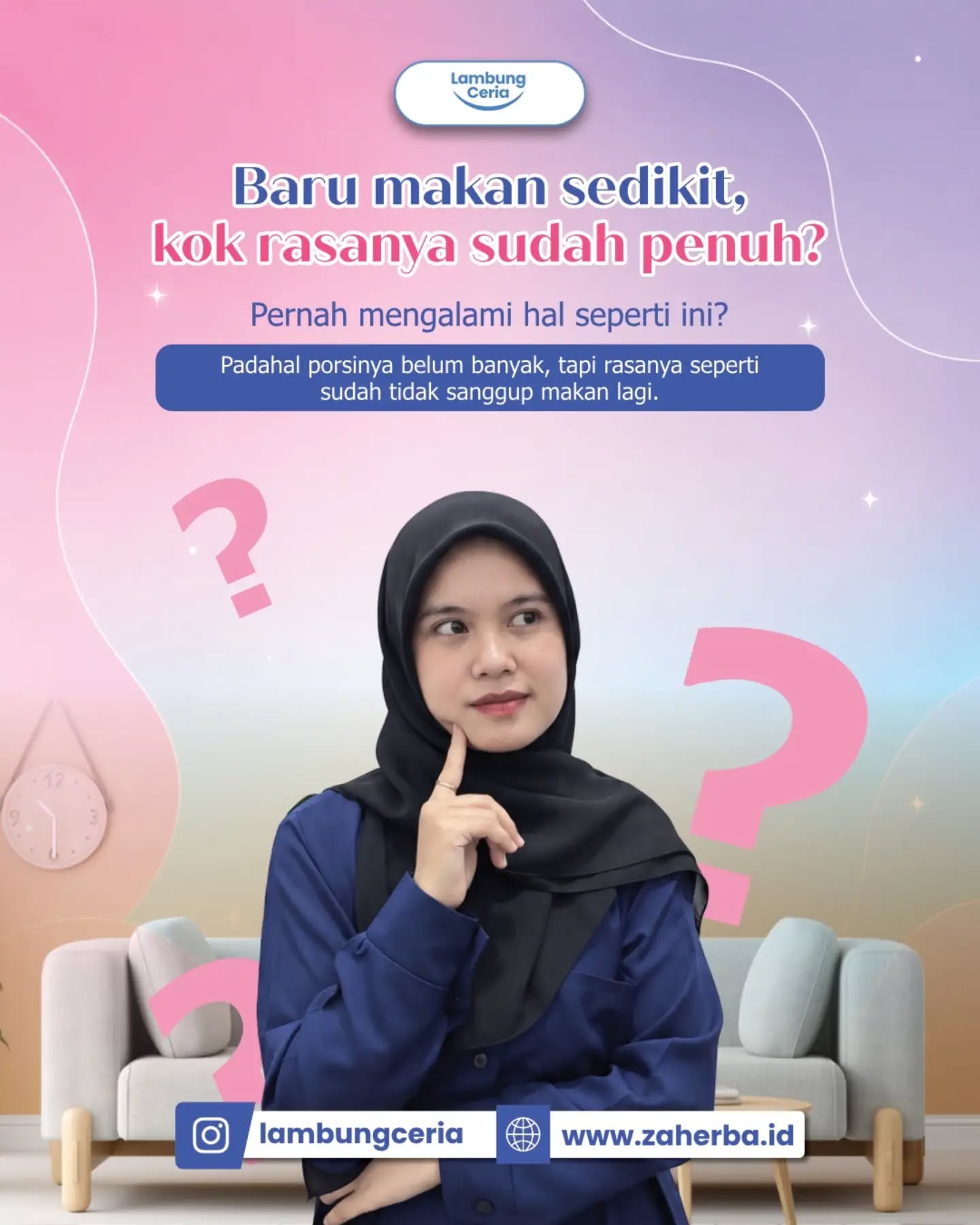 Pernah baru makan beberapa suap, tapi rasanya sudah penuh? 😅
Rasa cepat kenyang bisa dipengaruhi banyak hal. Bisa dari 